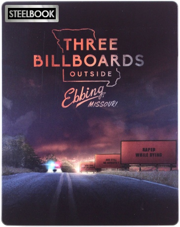 Three Billboards Outside Ebbing, Missouri (Trzy billboardy za Ebbing, Missouri) (steelbook) [Blu-Ray]