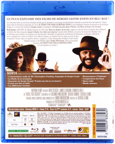 A Fistful of Dynamite (Garść dynamitu) [Blu-Ray]