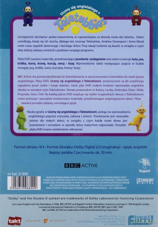 Teletubisie: Pierwsze kroki z angielskiego - Zwierzęta (BBC) [DVD]