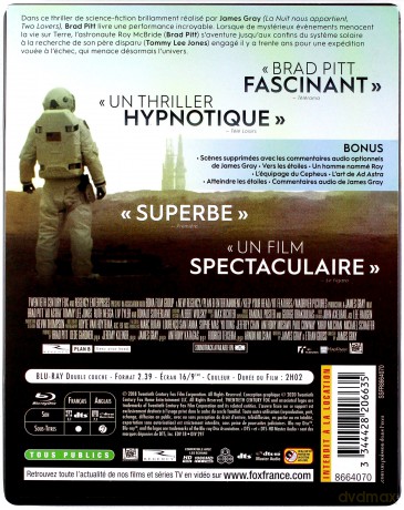 Ad Astra (steelbook) [Blu-Ray]