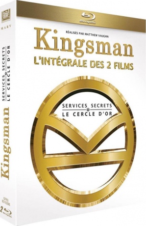 Kingsman: The Secret Service / Kingsman: The Golden Circle [2xBlu-Ray]