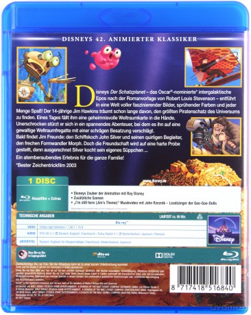 Treasure Planet (Planeta skarbów) (Disney) [Blu-Ray]