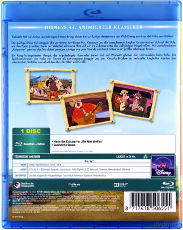 Home on the Range (Rogate Ranczo) (Disney) [Blu-Ray]