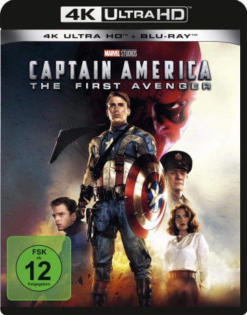 Captain America: The First Avenger (Kapitan Ameryka: Pierwsze starcie) [Blu-Ray 4K]+[Blu-Ray]