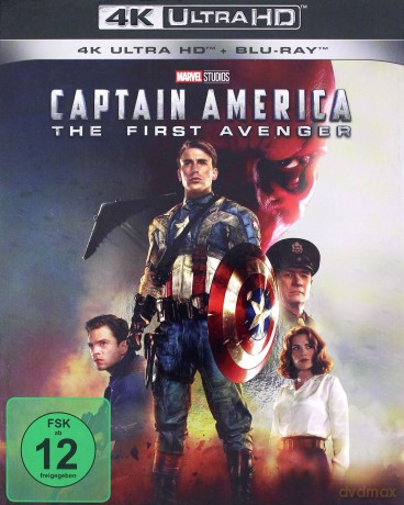 Captain America: The First Avenger (Kapitan Ameryka: Pierwsze starcie) [Blu-Ray 4K]+[Blu-Ray]