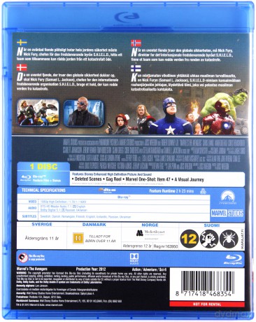 The Avengers [Blu-Ray]