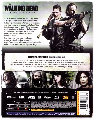The Walking Dead: Season 8 (Żywe trupy) (steelbook) [6xBlu-Ray]