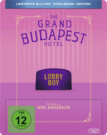 The Grand Budapest Hotel (steelbook) [Blu-Ray]