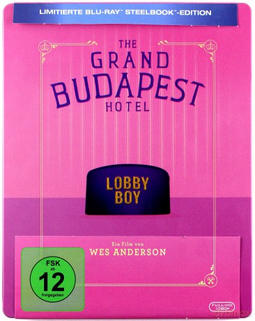 The Grand Budapest Hotel (steelbook) [Blu-Ray]