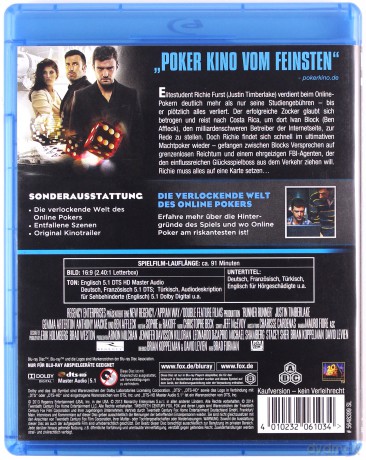 Runner, Runner (Ślepy traf) [Blu-Ray]