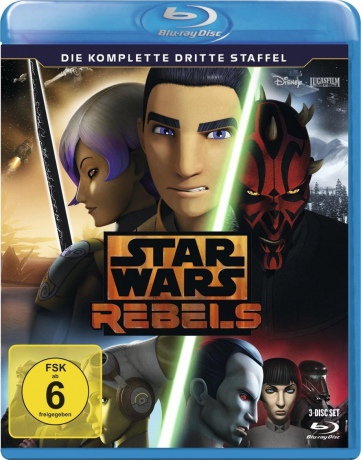 Star Wars Rebels: Season 3 (Star Wars Rebelianci) [Blu-Ray]