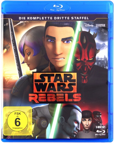 Star Wars Rebels: Season 3 (Star Wars Rebelianci) [Blu-Ray]