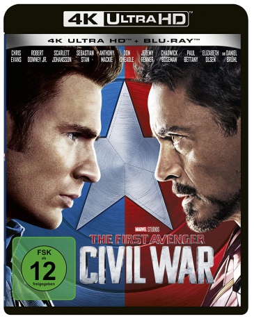 Captain America: Civil War (Kapitan Ameryka: Wojna bohaterów) [Blu-Ray 4K]+[Blu-Ray]
