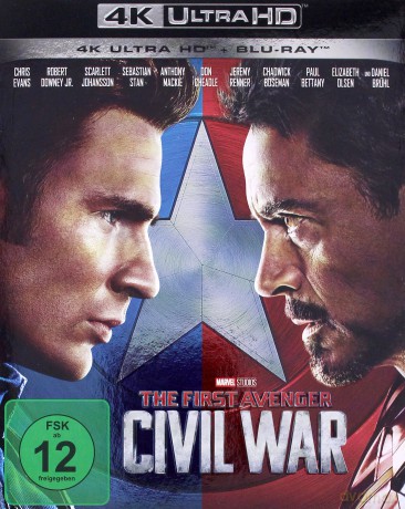Captain America: Civil War (Kapitan Ameryka: Wojna bohaterów) [Blu-Ray 4K]+[Blu-Ray]