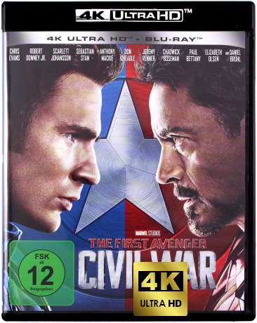 Captain America: Civil War (Kapitan Ameryka: Wojna bohaterów) [Blu-Ray 4K]+[Blu-Ray]