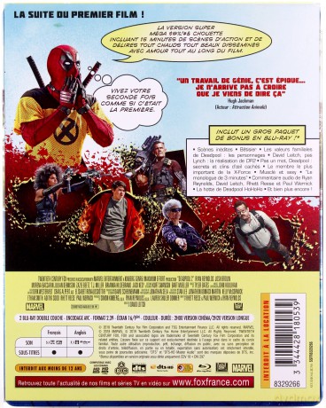 Deadpool 2 (steelbook) [2xBlu-Ray]