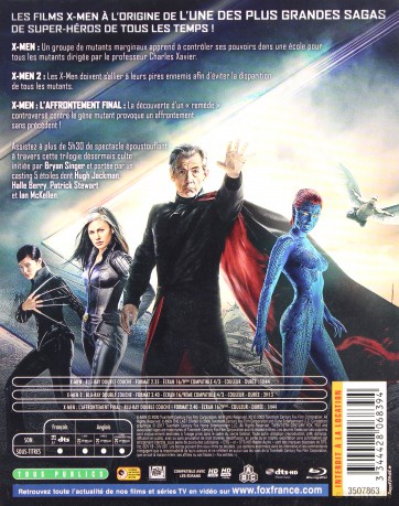X-Men 1-3 [3xBlu-Ray]