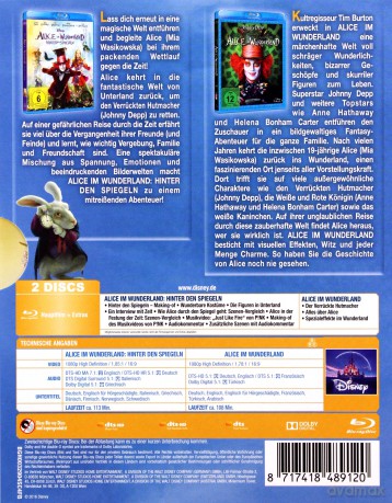 Alice in Wonderland 1-2 (Alicja w Krainie Czarów) [Blu-Ray]