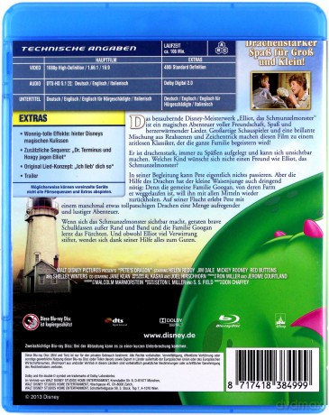 Pete's Dragon (Disney) [Blu-Ray]