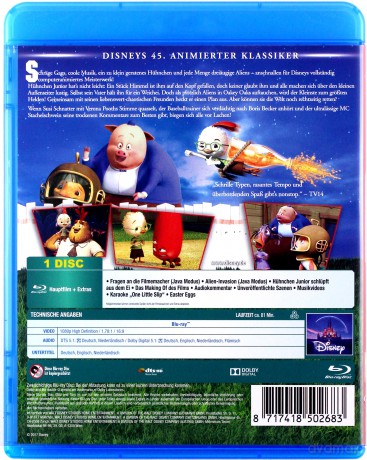 Chicken Little (Kurczak Mały) (Disney) [Blu-Ray]