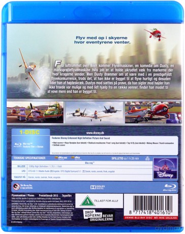 Planes (Samoloty) (Disney) [Blu-Ray]