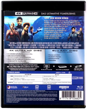 Black Panther (Czarna Pantera) [Blu-Ray 4K]+[Blu-Ray]