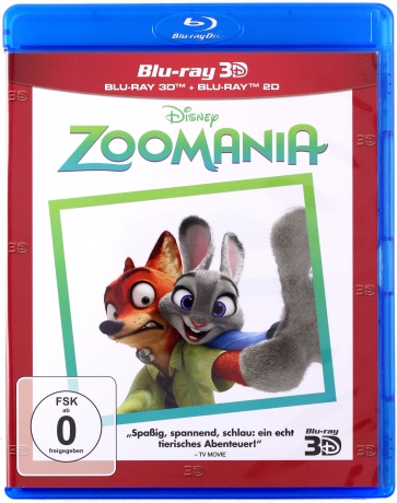 Zootopia (Zwierzogród) (Disney) [Blu-Ray 3D]+[Blu-Ray]