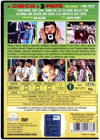 3 Ring Circus (Wielki cyrk) [DVD]