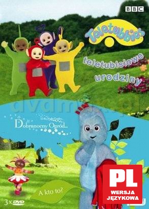 Dobranocny Ogród: A kto to / Teletubisie: Teletubisiowe urodziny+Best of BOX (BBC) [3DVD]