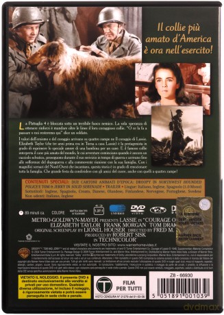 Courage of Lassie [DVD]