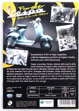 Forever Vespa - Storia Di Un Mito Italiano [DVD]