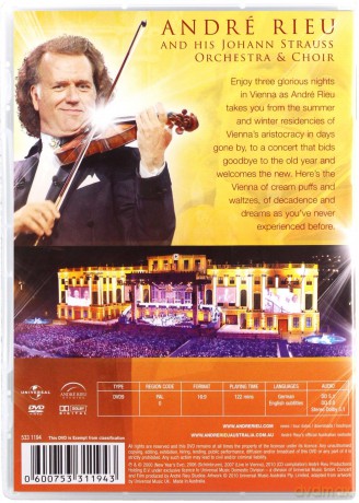 Andre Rieu: Forever Vienna [DVD]