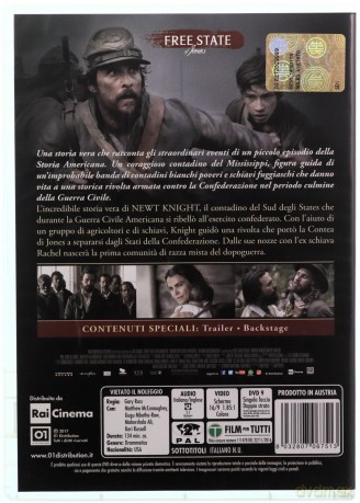 Free State of Jones (Rebeliant) [DVD]