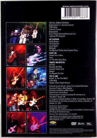 G3 Live in Denver [DVD]