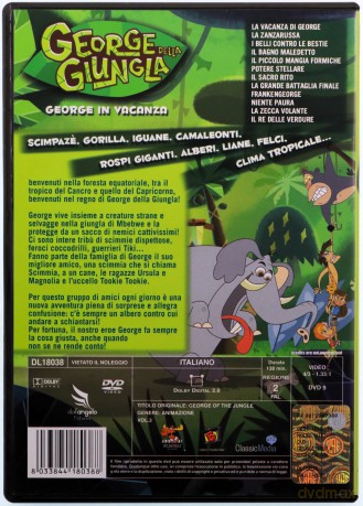 George of the Jungle Vol. 02 - George On Vacation [DVD]