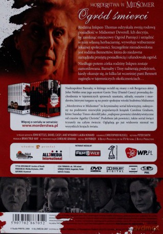 Morderstwa w Midsomer 14: Ogród śmierci [DVD]