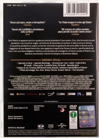 Gomorra: Season 3 [4DVD]