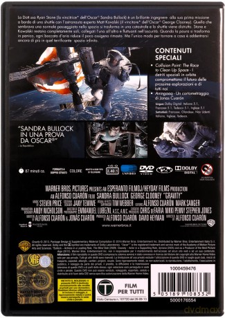 Gravity (Grawitacja) [DVD]