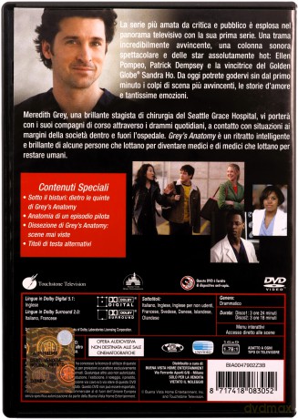 Grey's Anatomy: Season 1 (Chirurdzy: Sezon 1) [2DVD]