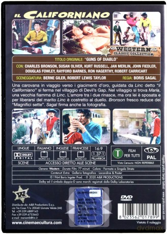 Guns of Diablo (Diabelska broń) [DVD]