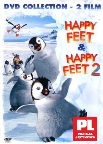 Happy Feet: Tupot małych stóp 1-2 [2DVD]