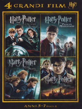 Harry Potter 4-8 [4DVD]