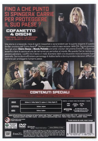 Homeland: Season 4 [4DVD]