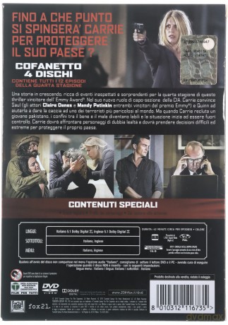 Homeland: Season 4 [4DVD]