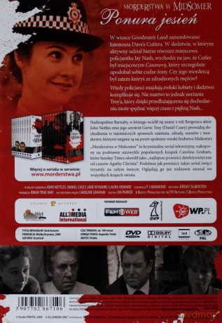 Morderstwa w Midsomer 18: Ponura jesień [DVD]