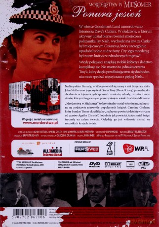 Morderstwa w Midsomer 18: Ponura jesień [DVD]