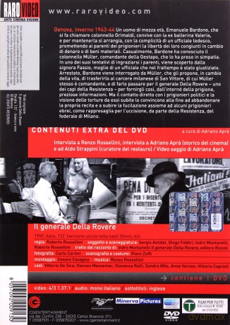 Il Generale Della Rovere (Generał della Rovere) [DVD]