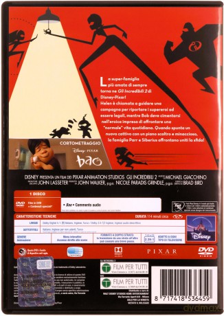 Incredibles 2 (Iniemamocni 2) [DVD]