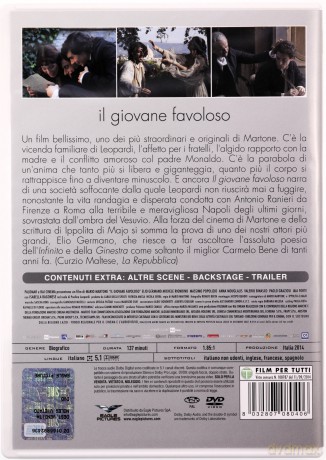 Leopardi (Cudowny młodzieniec) [DVD]