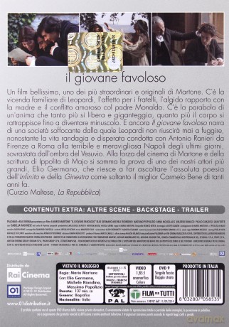 Il giovane favoloso (Cudowny młodzieniec) [DVD]